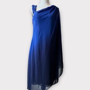 R&M Richards Blue Ombré Dress